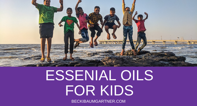 Essential Oils for Kids Graphic