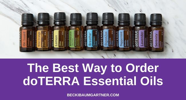 The #1 Best Way to Order doTERRA Essential Oils